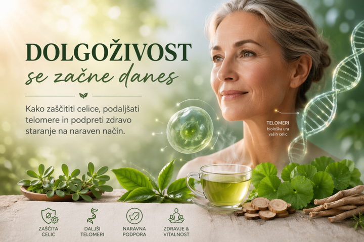 🧬 Dolgoživost se začne danes: kako zaščititi svoje celice