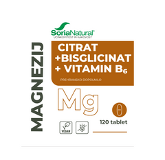 Magnesio bisglicinato e citrato compresse