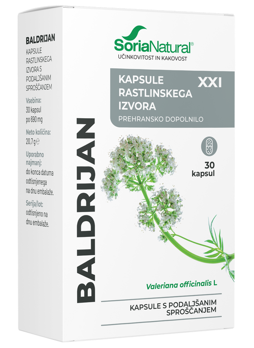 Baldrijan kapsule Soria Natural