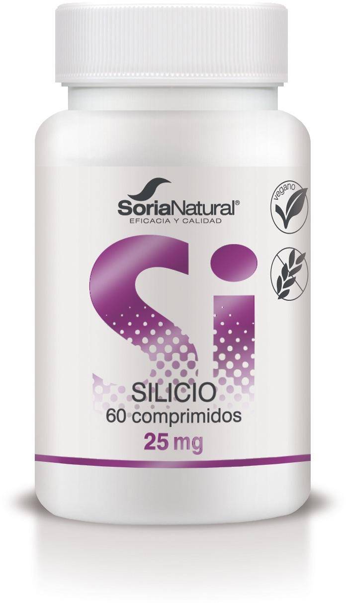Silicij tablete s podaljšanim sproščanjem Soria Natural. 60 tablet