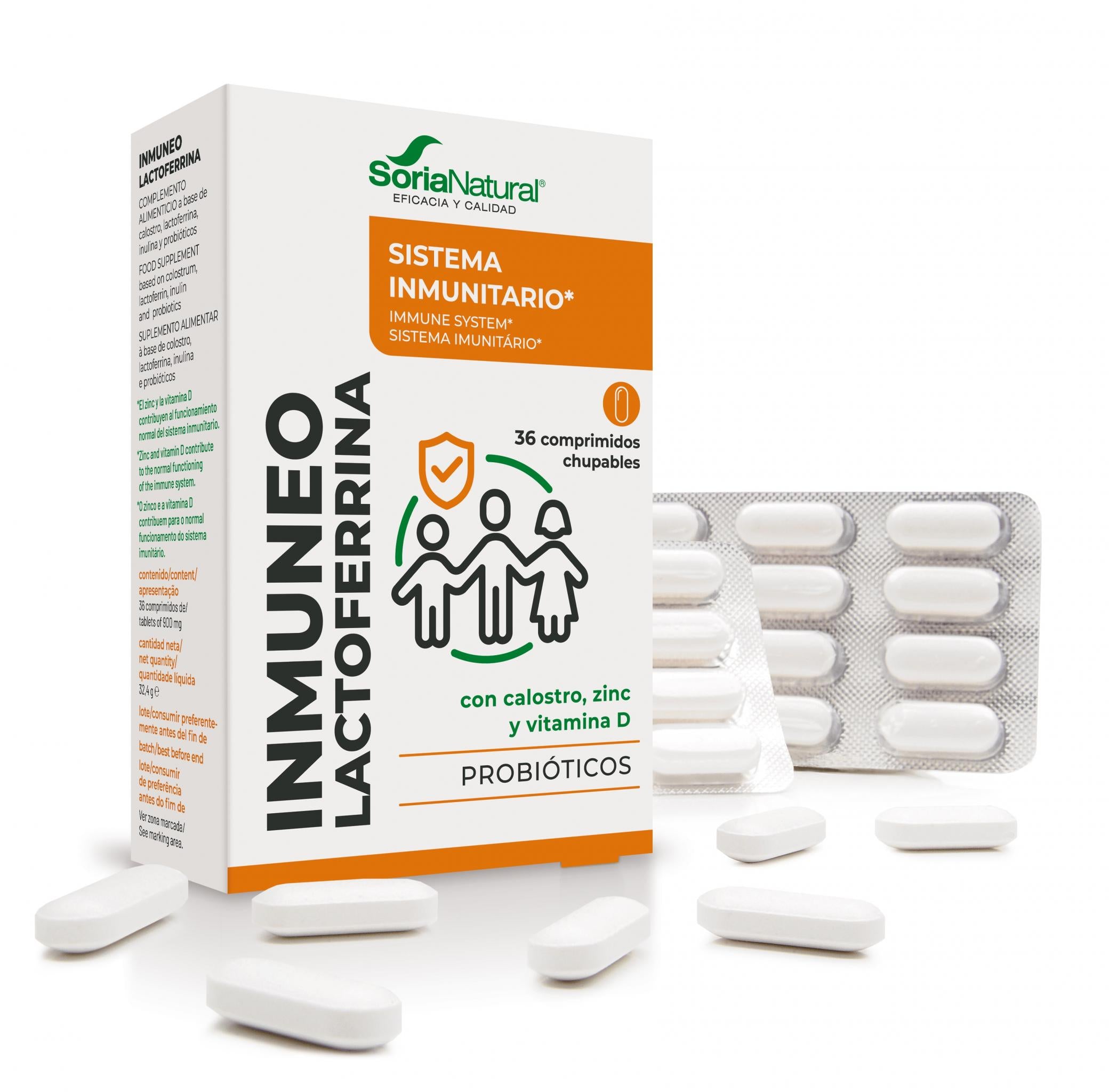 Inmuneo Lactoferin Soria Natural