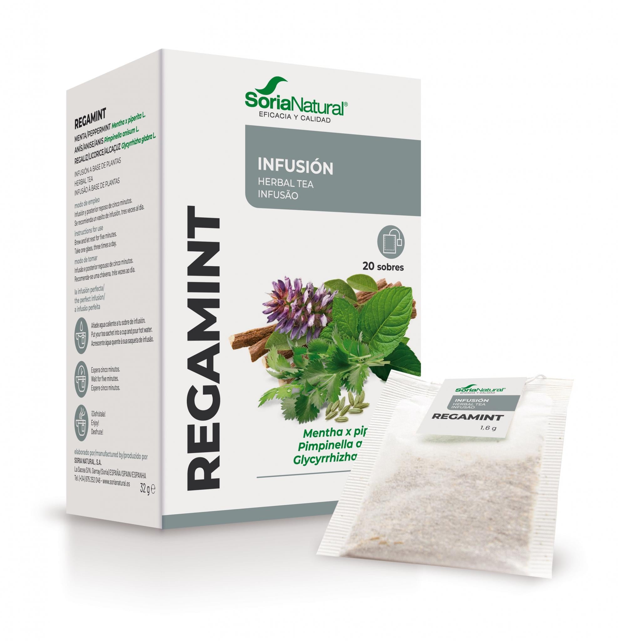 Regamint čaj Soria Natural