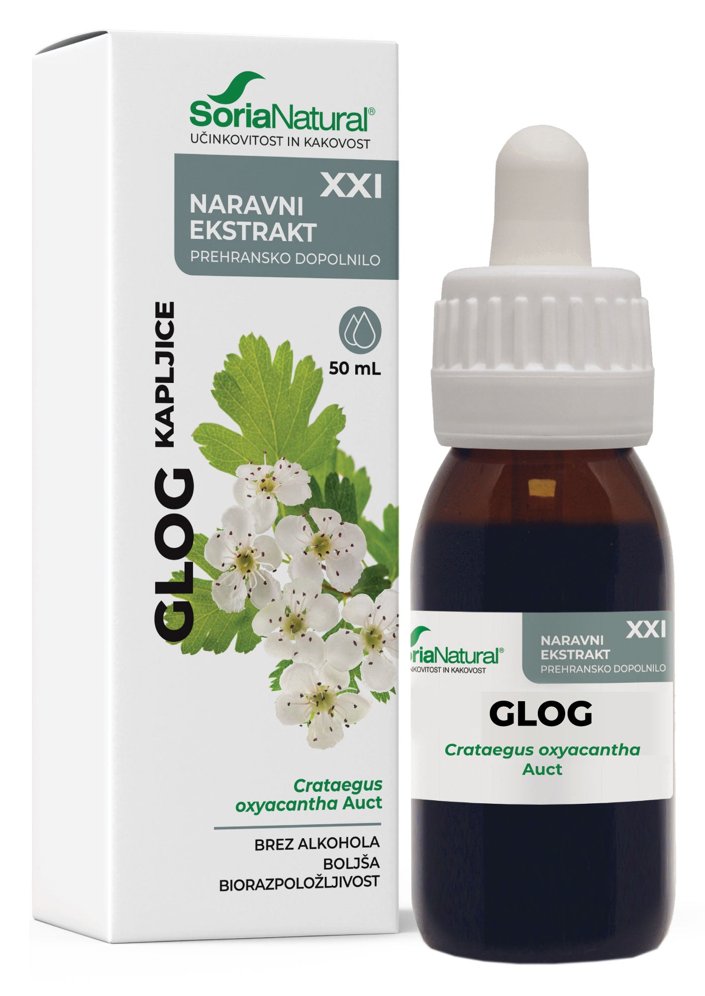 Glog XXI kapljice Soria Natural