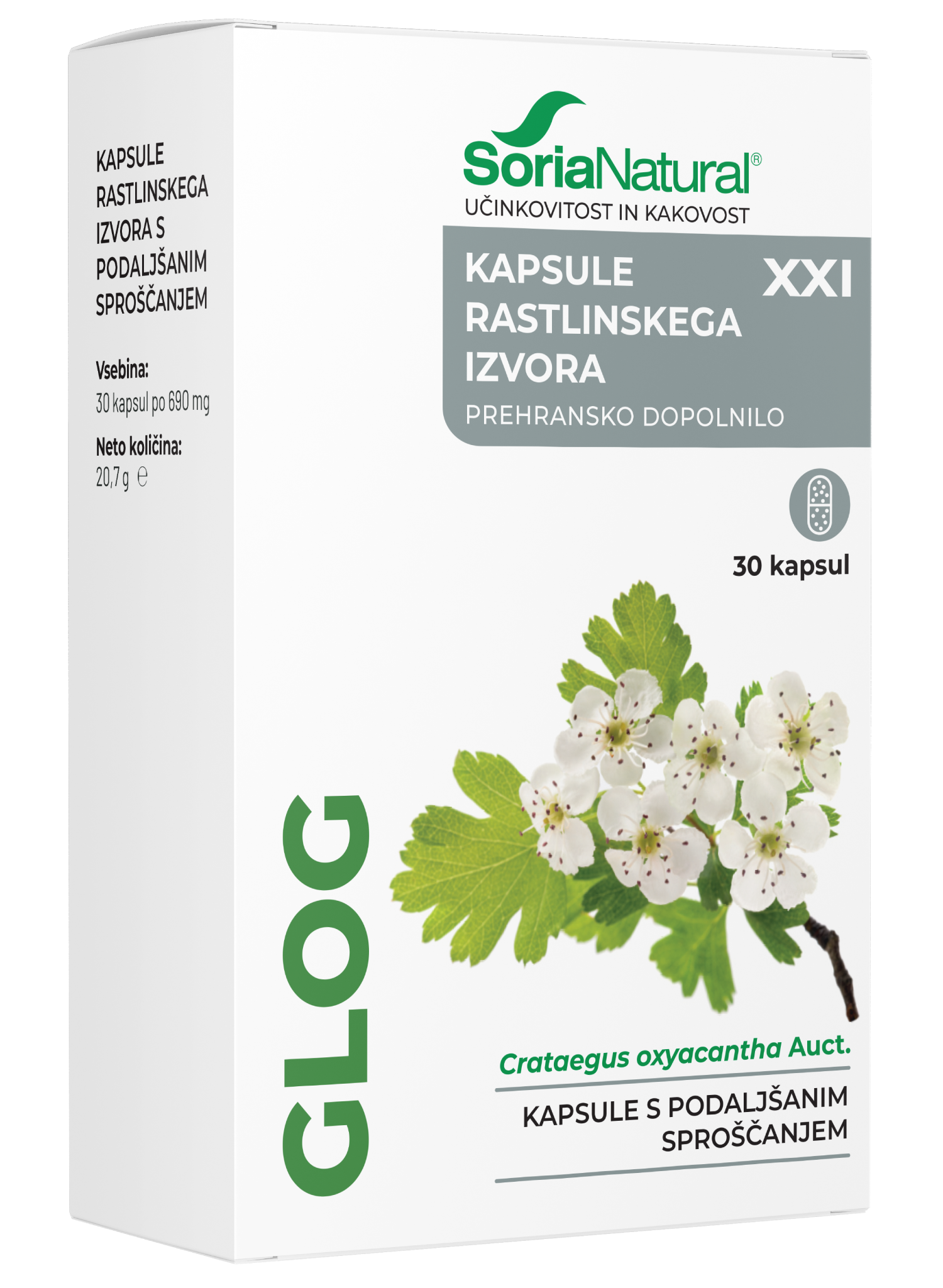 Glog kapsule Soria Natural