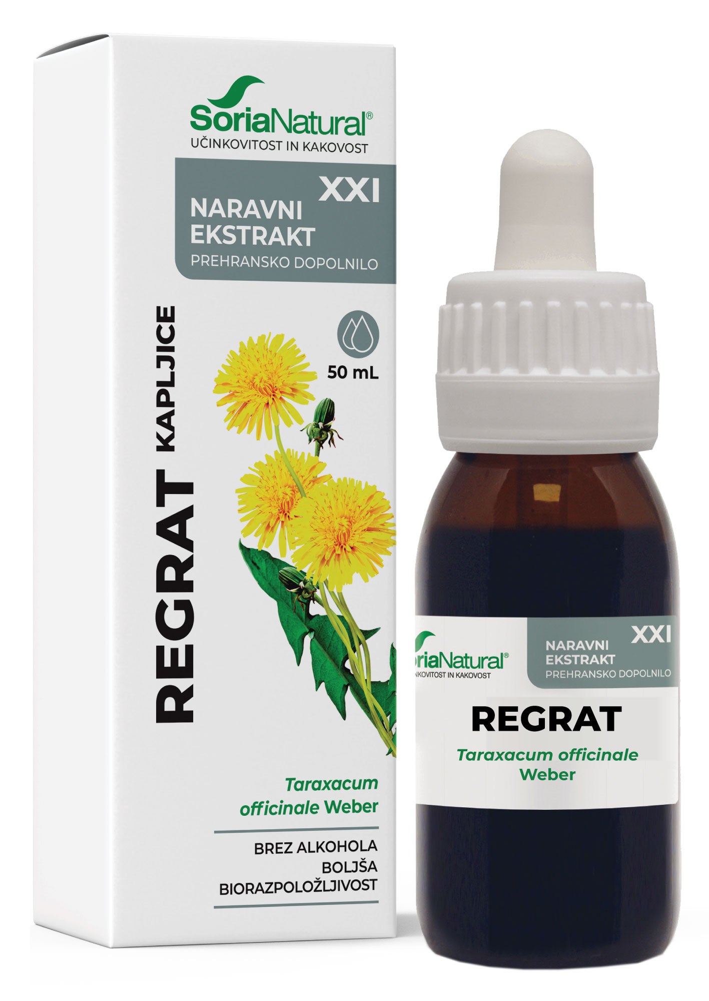 Regrat XXI kapljice Soria Natural