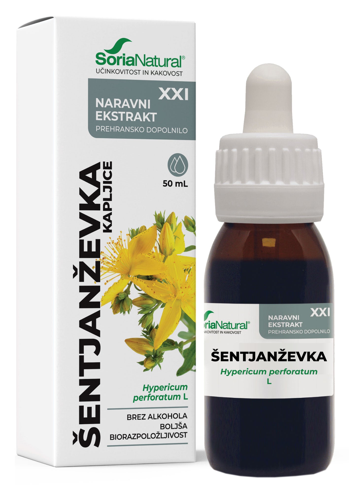 Šentjanževka XXI kapljice Soria Natural