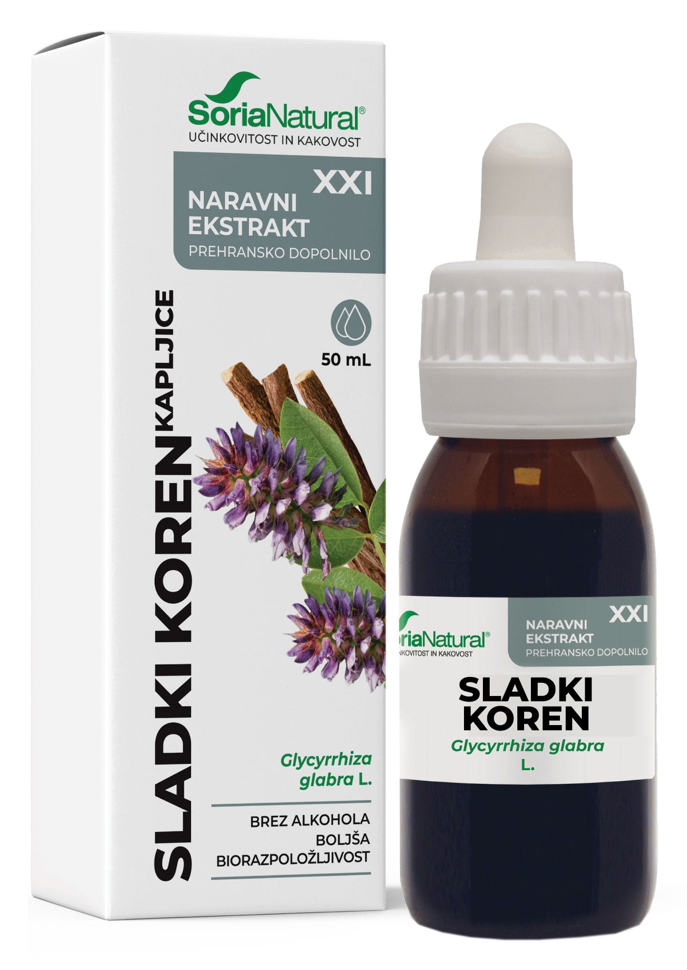 Sladki Koren XXI kapljice Soria Natural