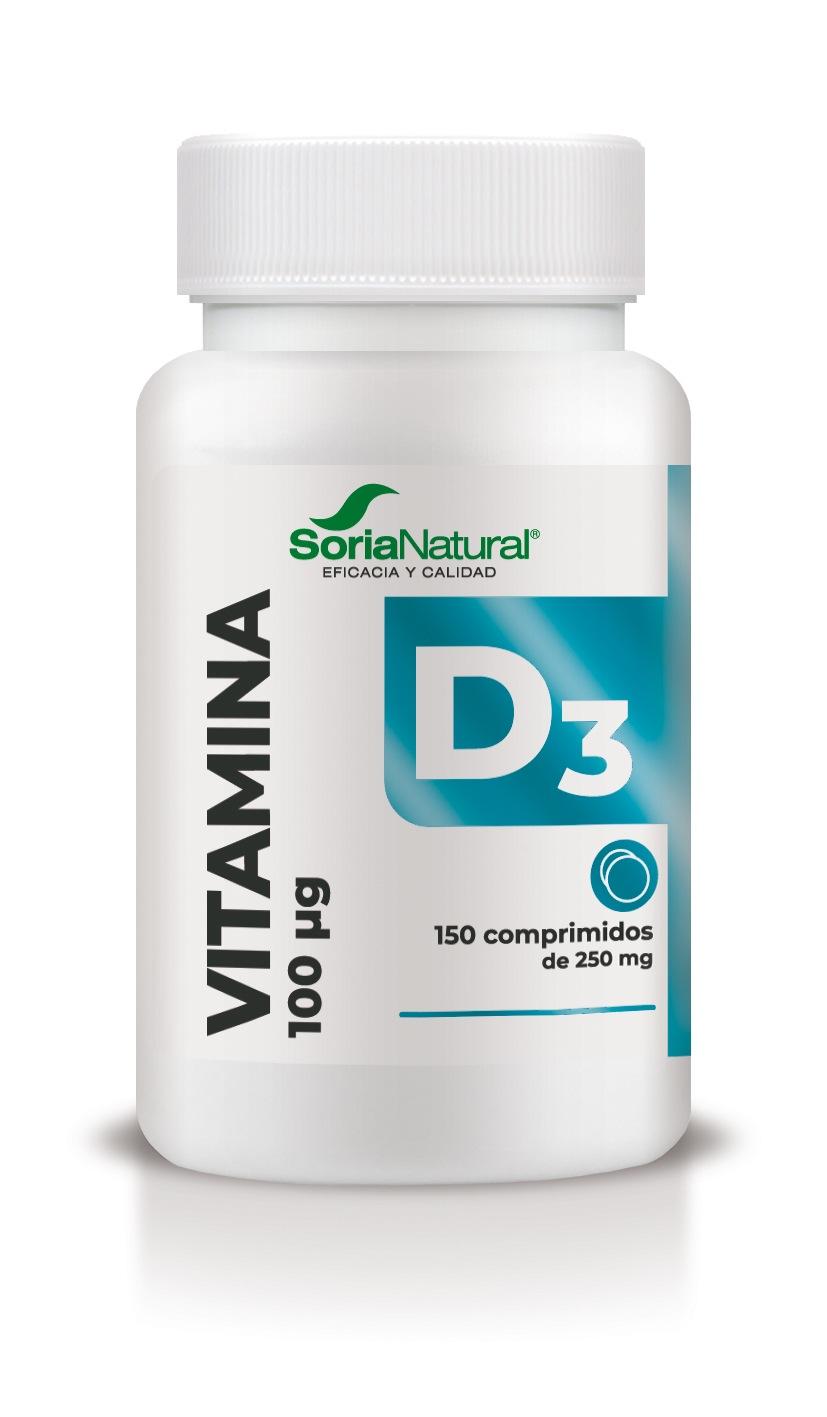 Vitamin D3 4000 IU Soria Natural